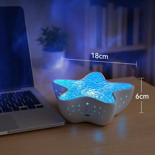 Projecteur Étoiles Galaxy — 8 Modes Couleurs & Effet Aurore